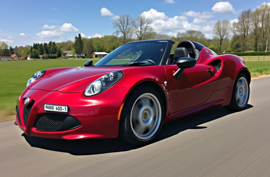 Alfa Romeo 4C – opinie, cena, dane techniczne, wymiary, spalanie, osiągi