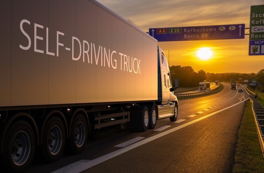 Samochody bezzałogowe w logistyce: Jak autonomiczne ciężarówki zmieniają transport towarowy?