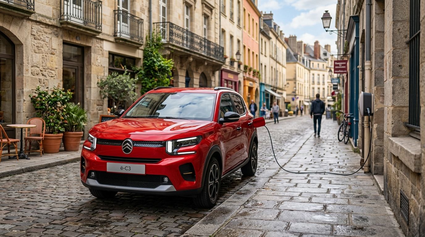 2. Citroen e-C3 &ndash; Europejska odpowiedź z klasą
