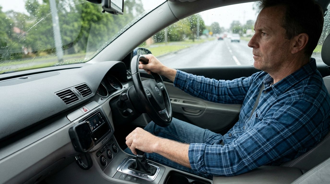 Test redukcji i funkcja Kick-down