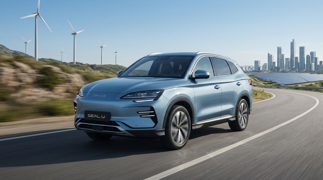 1. BYD Seal U: Elektryczna i hybrydowa perfekcja w klasie D-SUV