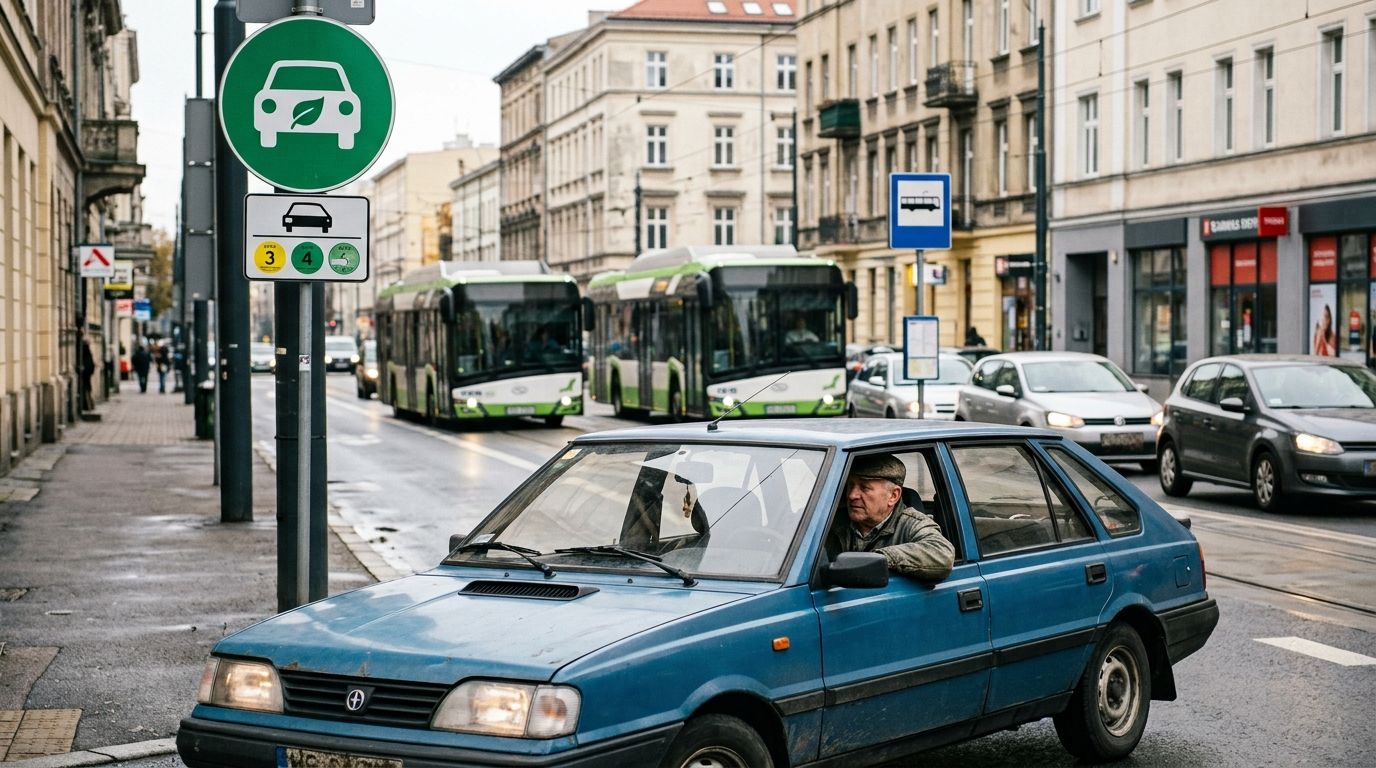 Strefy Czystego Transportu a starsze pojazdy