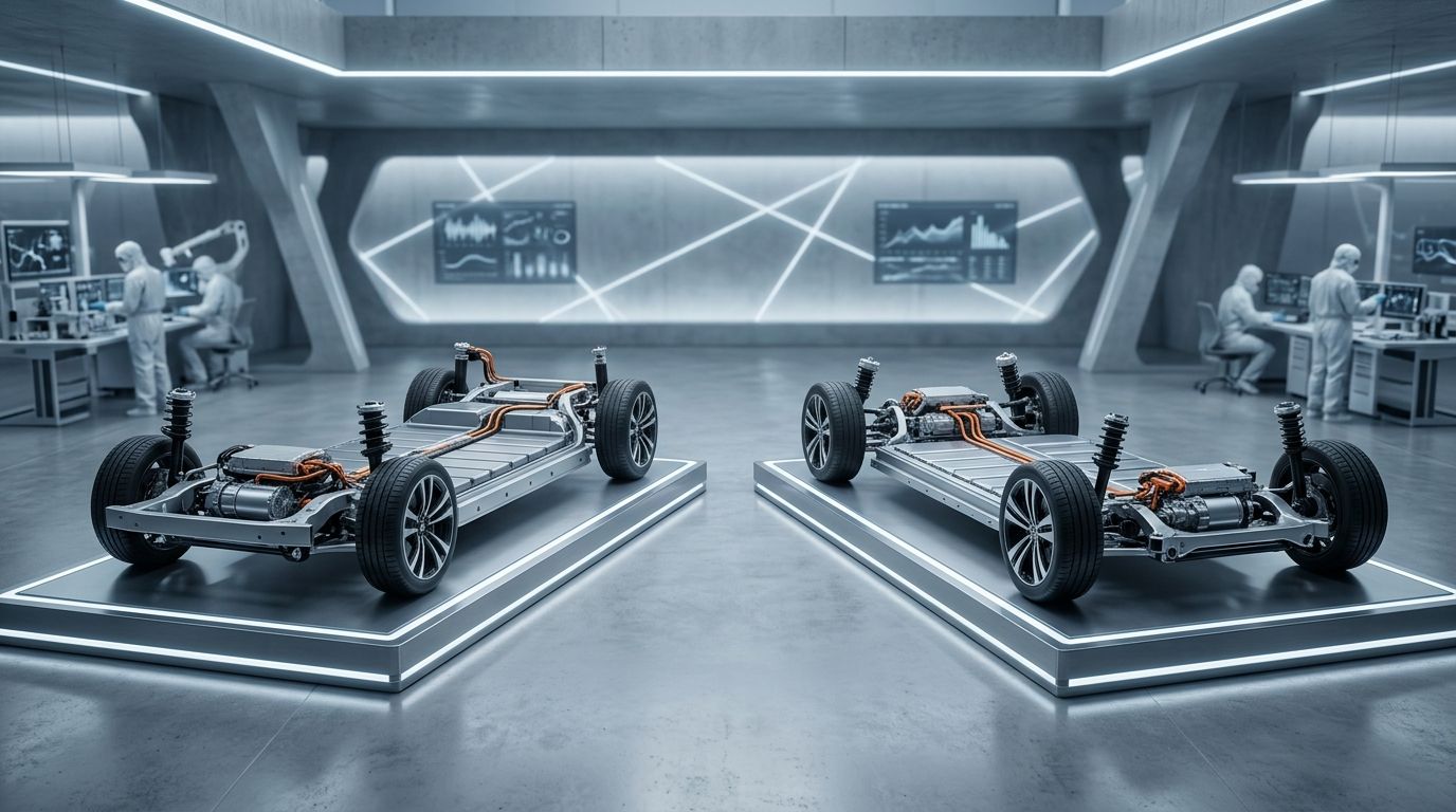 BMW Neue Klasse vs Mercedes MB.EA: rewolucja platform elektrycznych